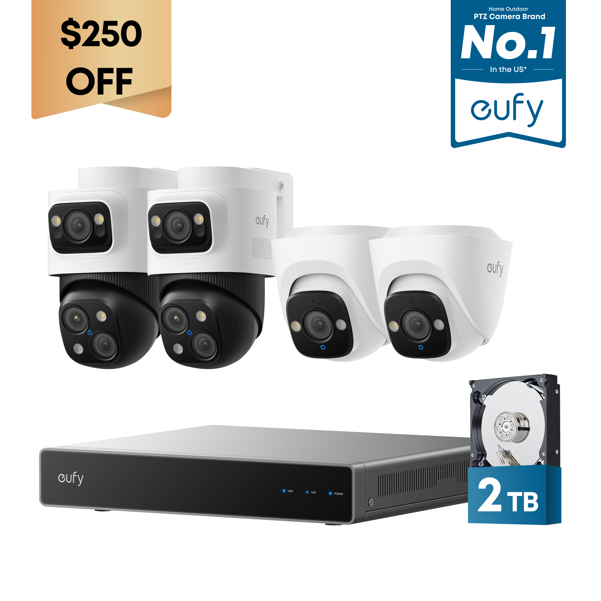IHOMEY PoE NVR Security System S4