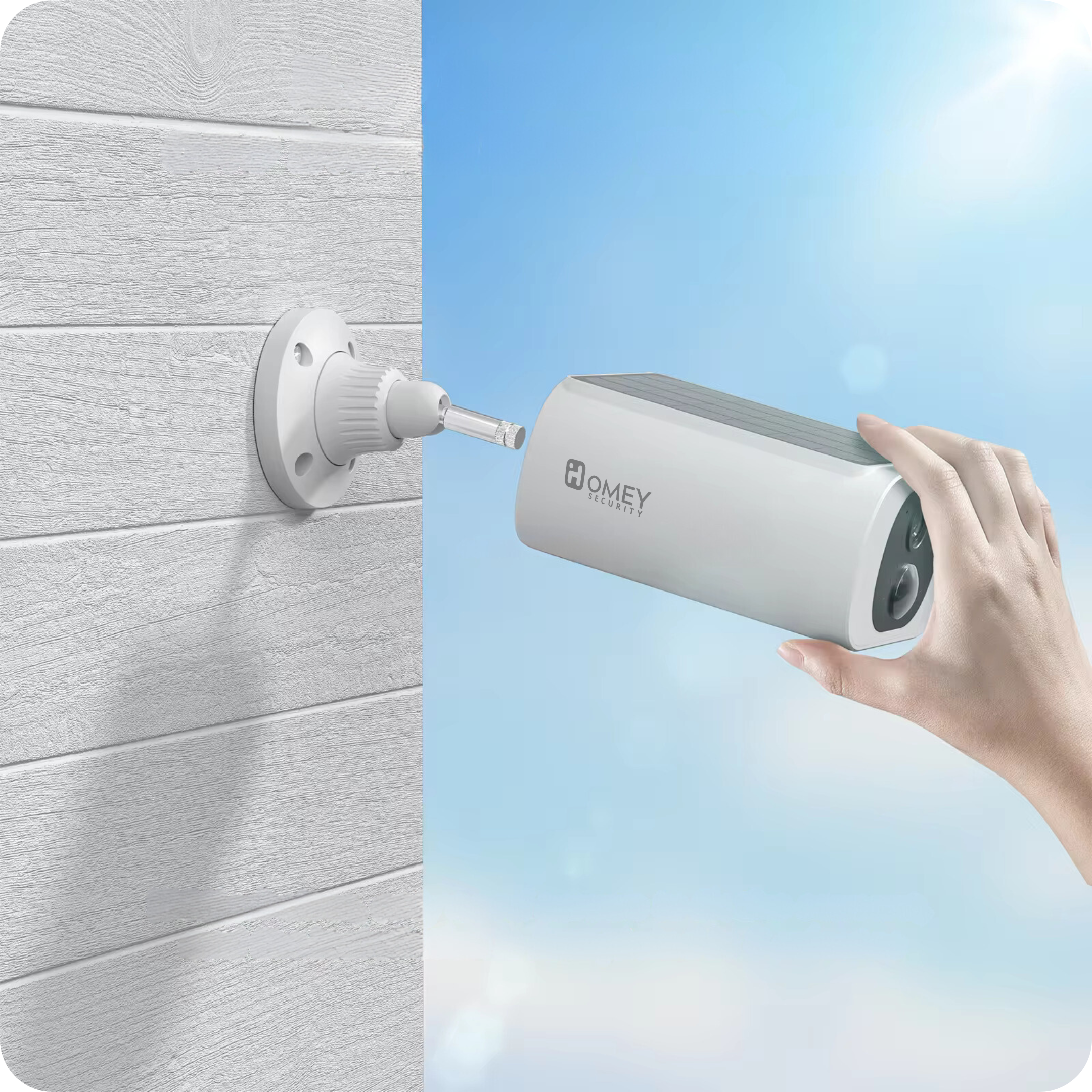 Caméra solaire Wifi E33 vidéosurveillance